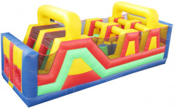 Deluxe Multicolor Double Line Obstacle Course 301I-D